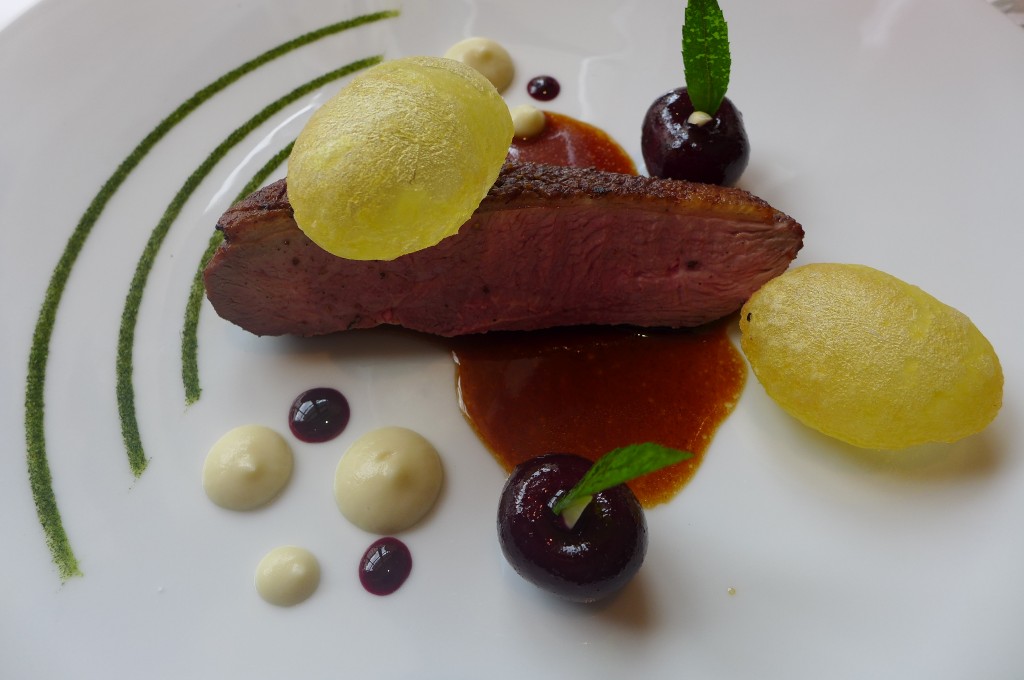 Canard aux cerises © GP