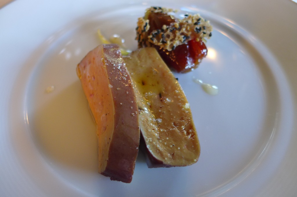 Foie gras poché © GP