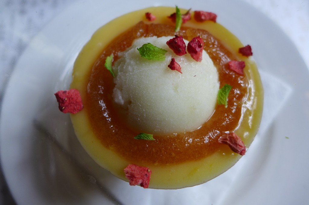 Granité et crème citron © GP