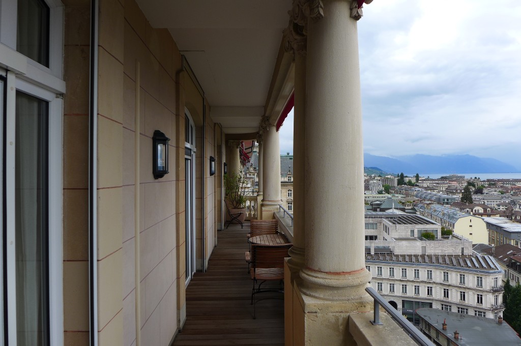 Terrasse de la suite Coco Chanel © GP