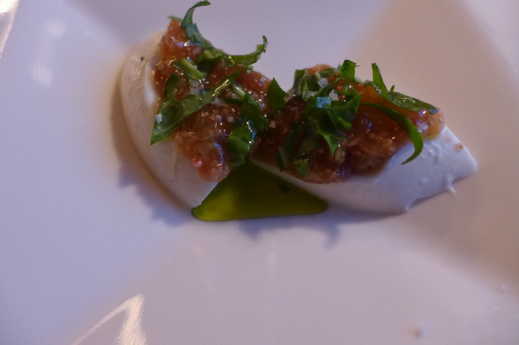 Mozzarella et figues © GP