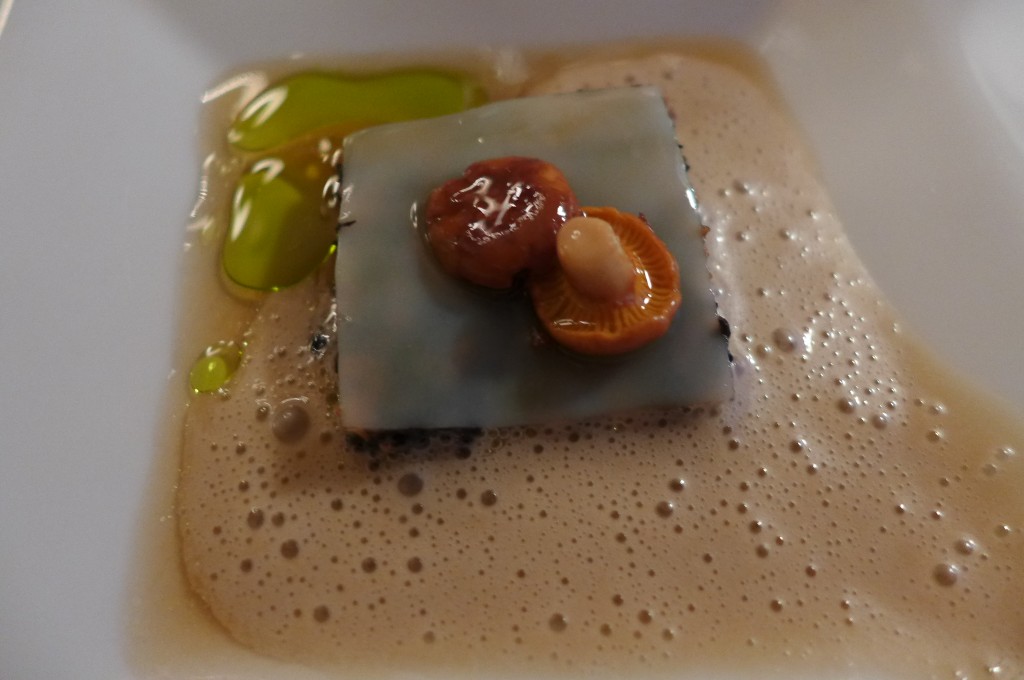 Lasagne de pétoncles aux délices des bois © GP