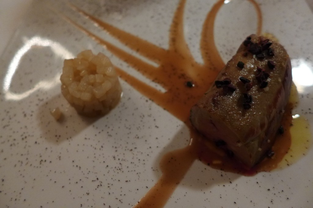 Foie gras chaud au vin santo © GP