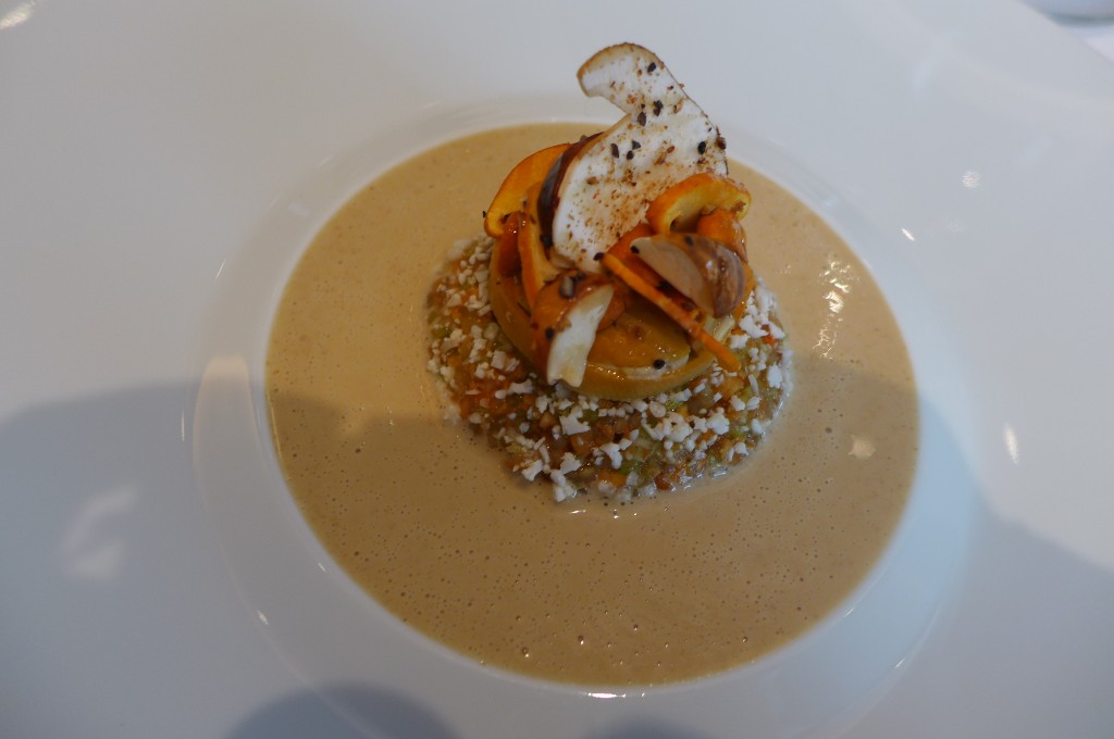 Fondant de cèpes et girolles © GP