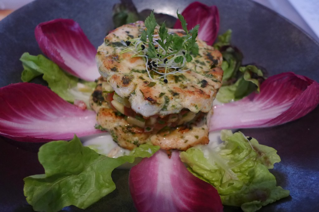 Burger de volaille © GP