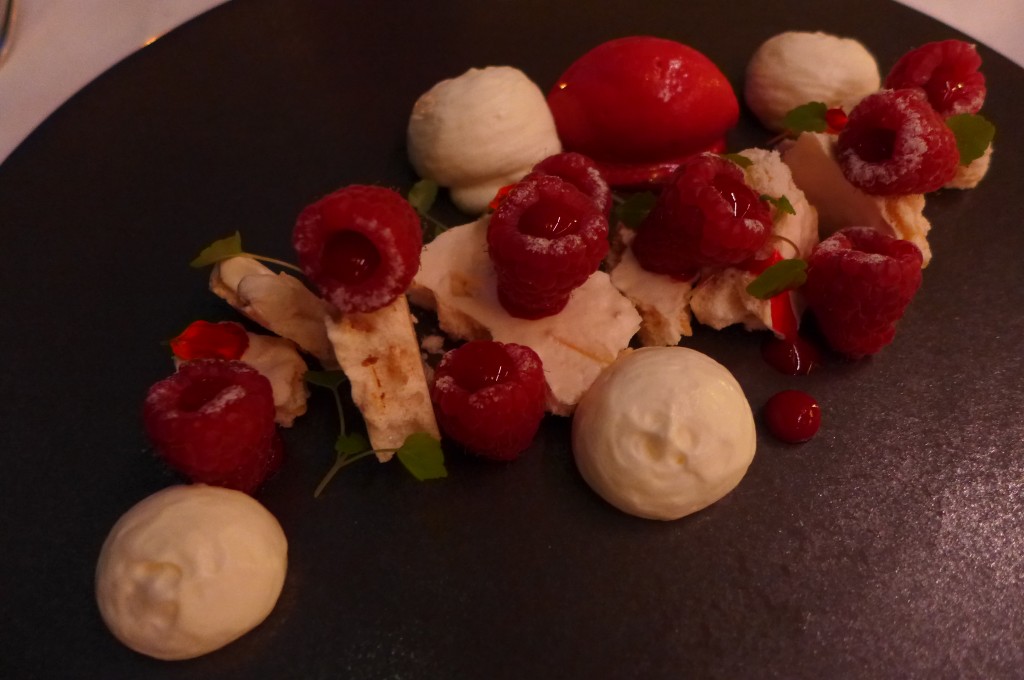 Framboise façon vacherin © GP