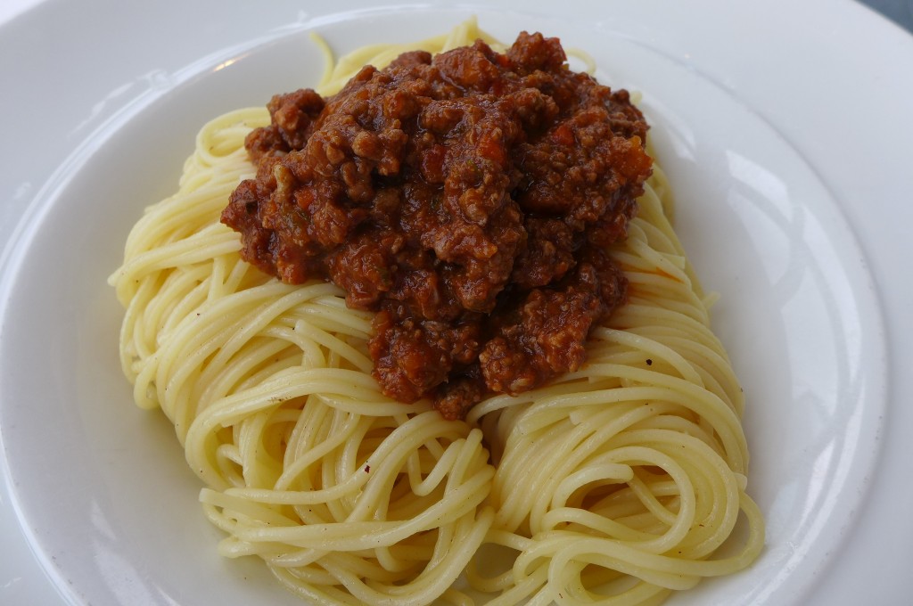 Spaghetti bolognaise © GP