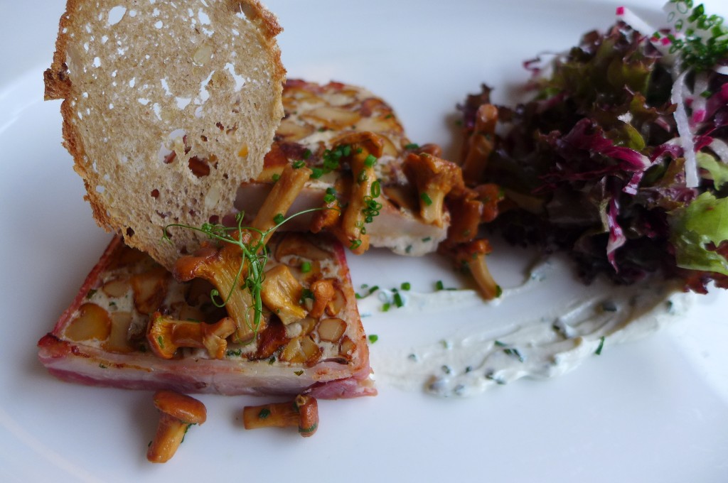 Terrine de chanterelles © GP