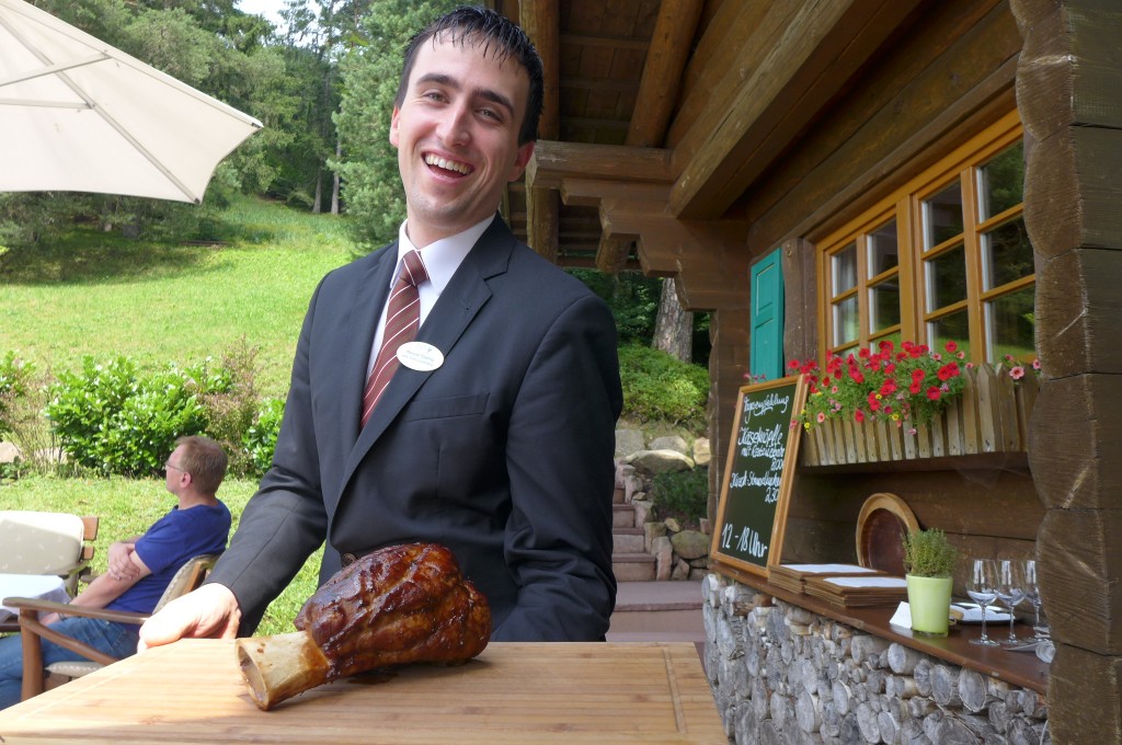 Service du jarret de veau © GP
