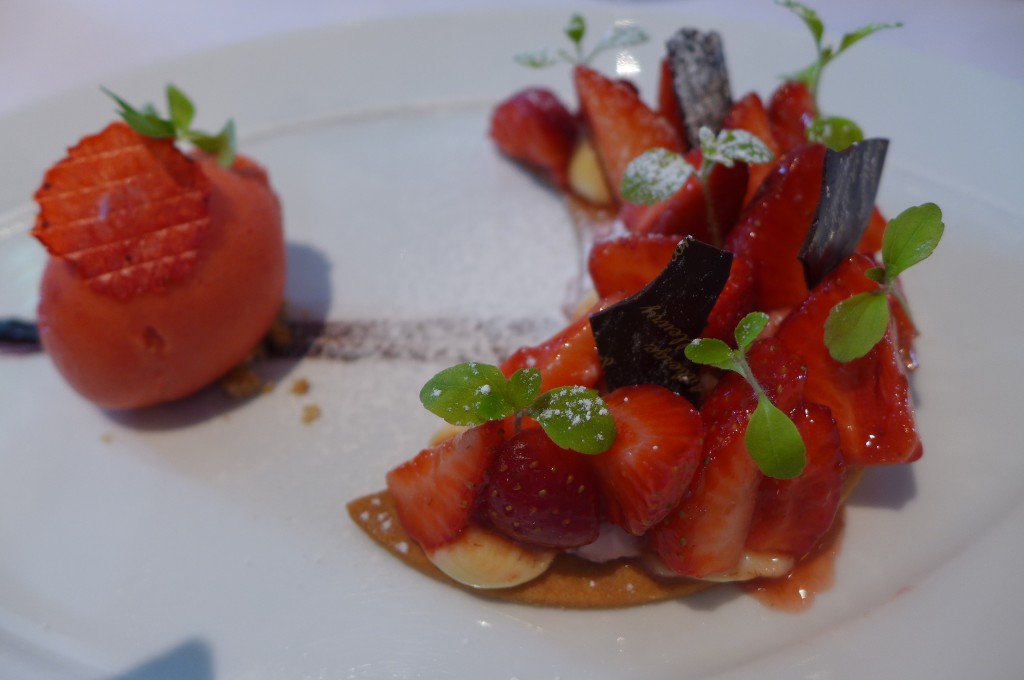 Tarte aux fraises revisitée © GP