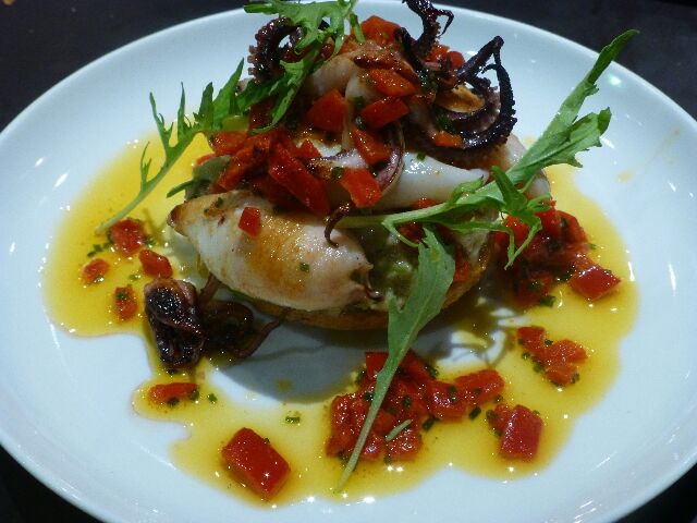 Chipirons à la plancha © GP