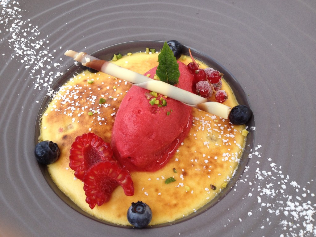 Gratin de framboises © GP