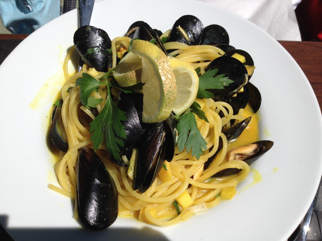 Spaghetti aux moules © GP