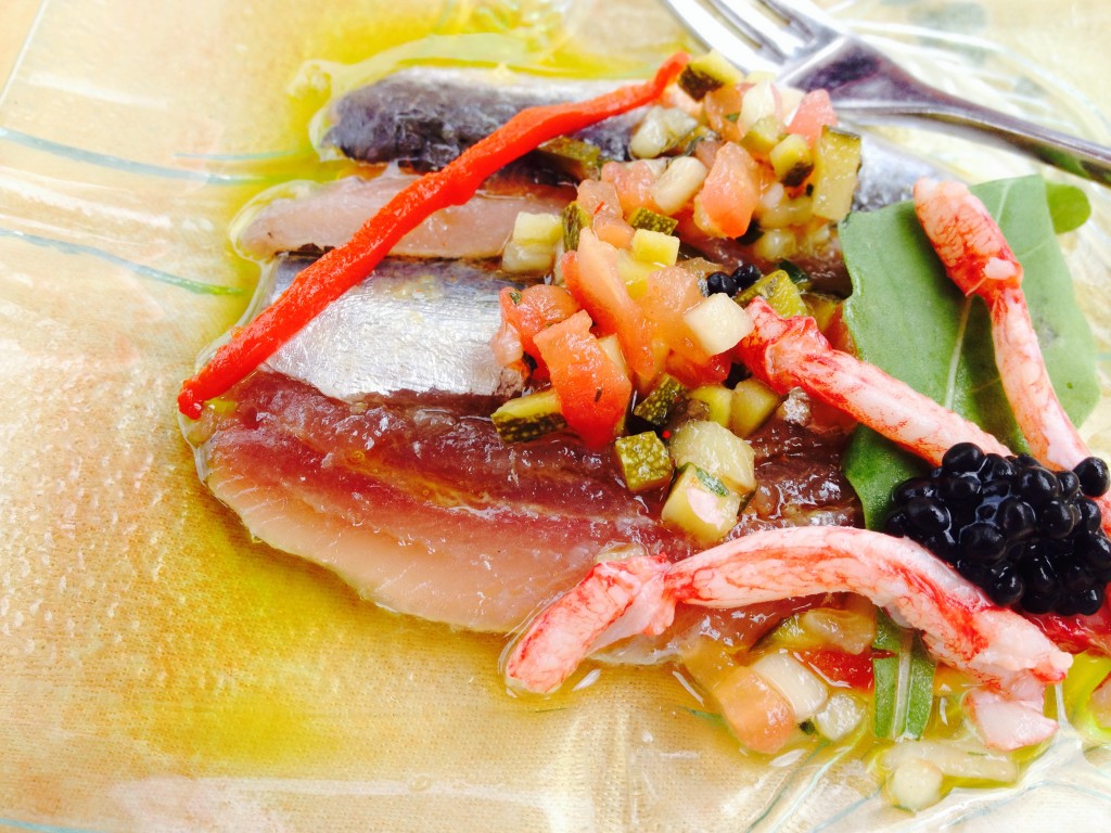 Salade de sardines grillées © GP