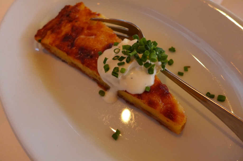 Tarte aux pommes de terre © GP