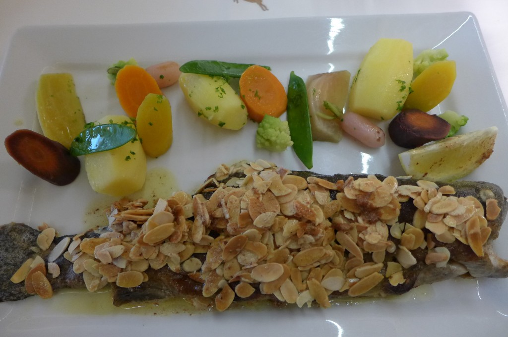 Truite aux amandes © GP
