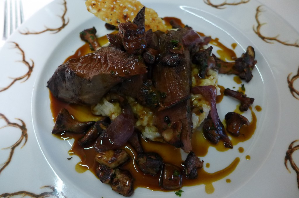 Filet de biche et risotto © GP
