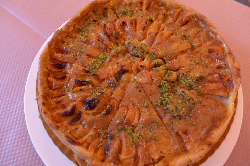 Tarte aux abricots © GP