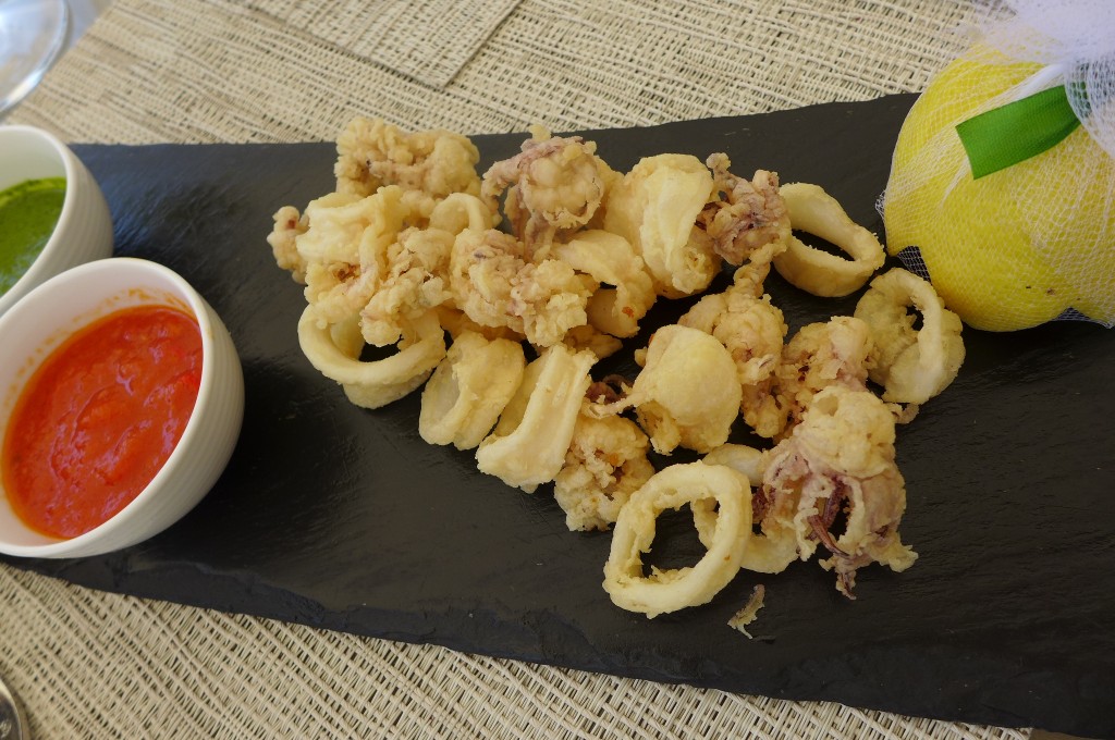 Calamars frits à la romaine © GP