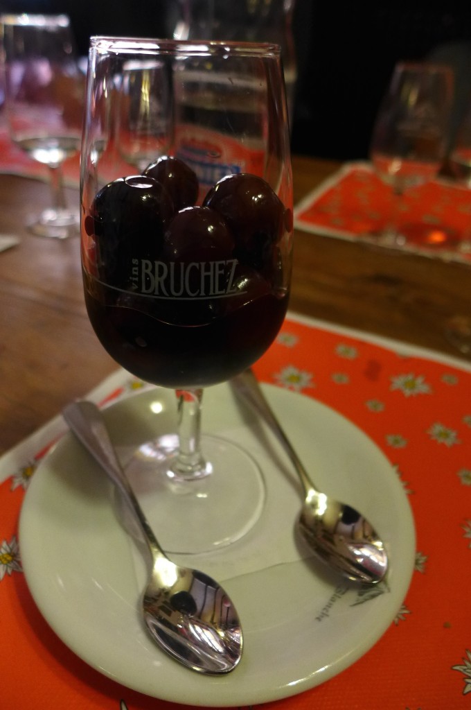 Cerises au kirsch © GP