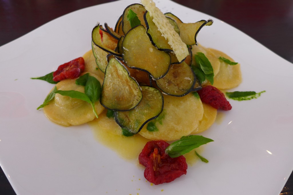 Ravioli aux aubergines © GP