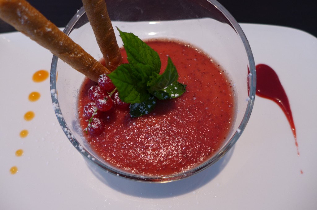 Panna Cotta aux fruits rouges © GP
