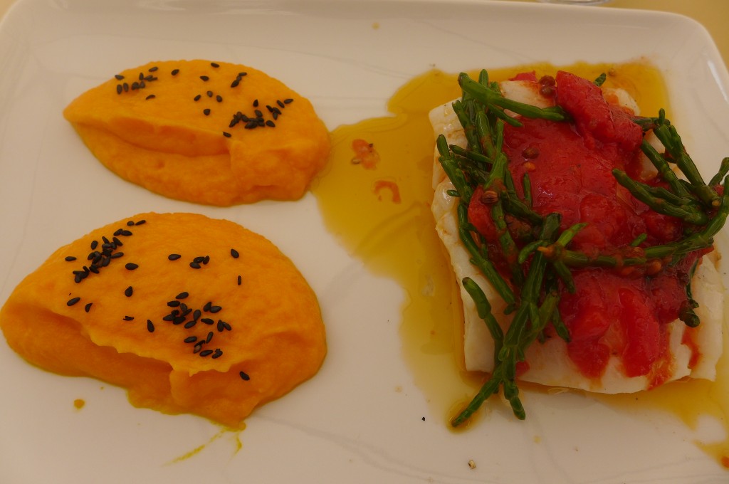 Cabillaud et purée de carotte © GP