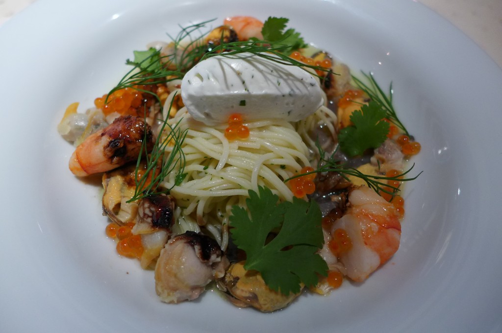 Capellini et coquillages © GP