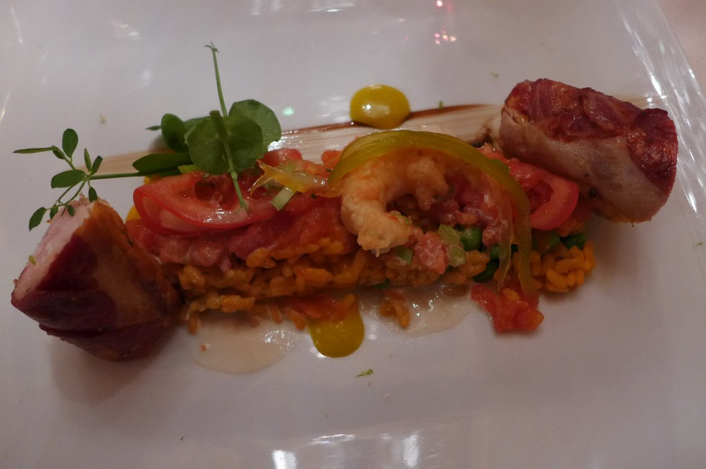 Pintade en paella © GP