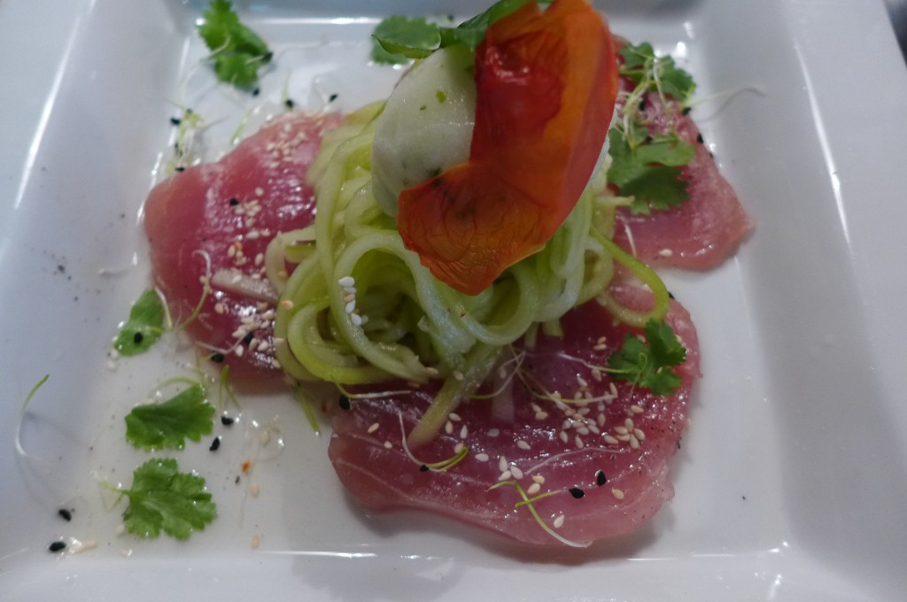 Carpaccio de thon © GP