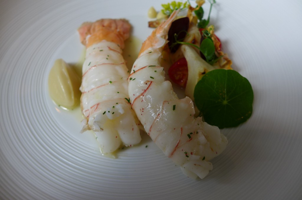 Langoustines et artichauts © GP