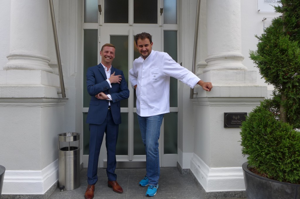 Jérôme Pourchère et Klaus Erfort © GP