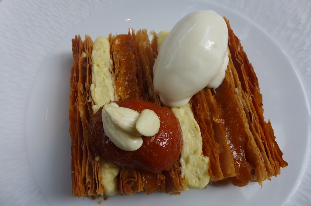 Mille-feuille aux abricots © GP