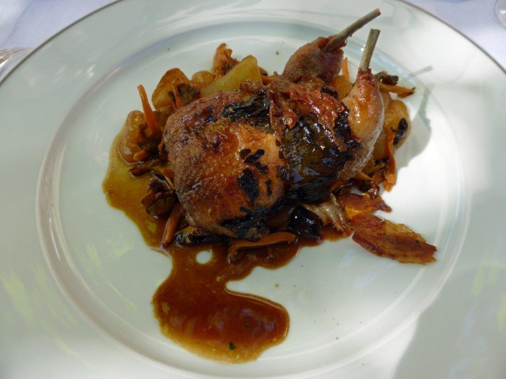 Caille aux raisins © AA