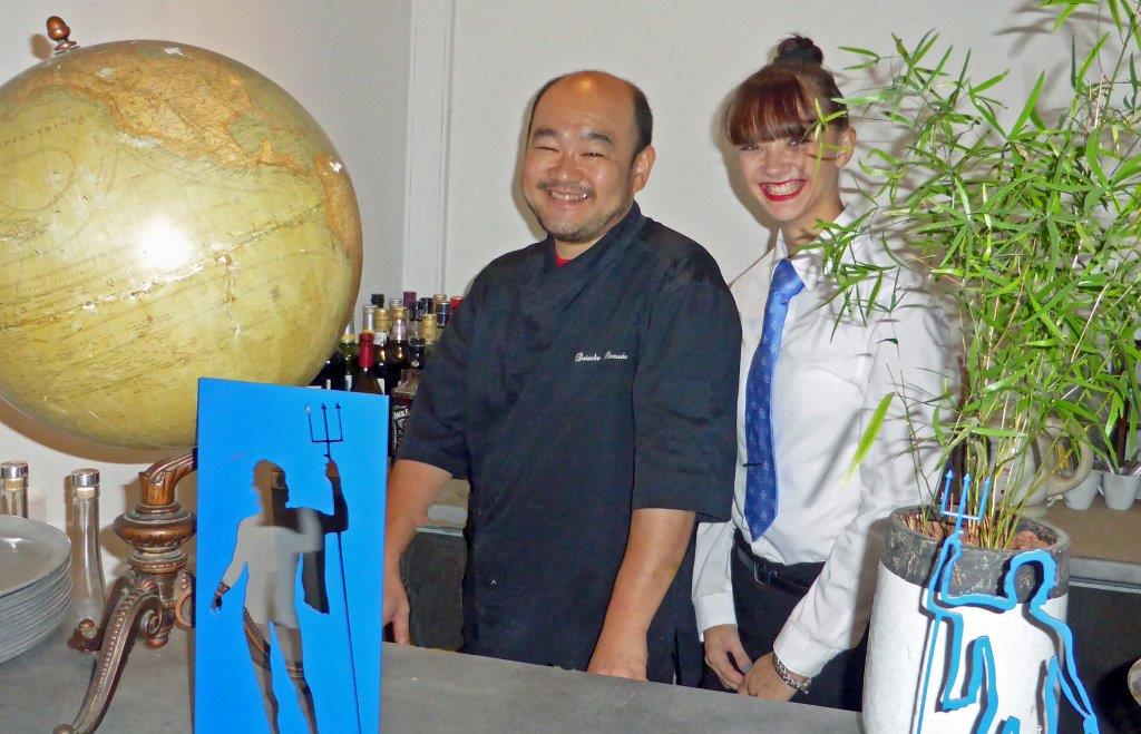 Daisuke et Bérangère © AA