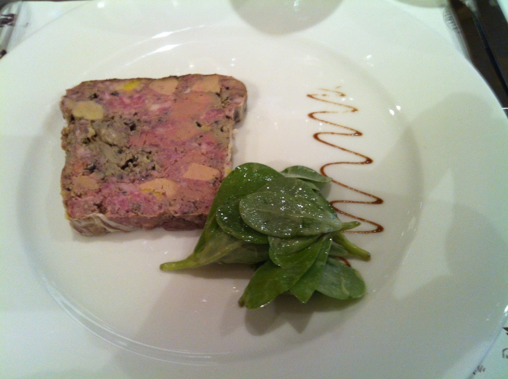 Terrine de foie de volaille au foie gras © AN
