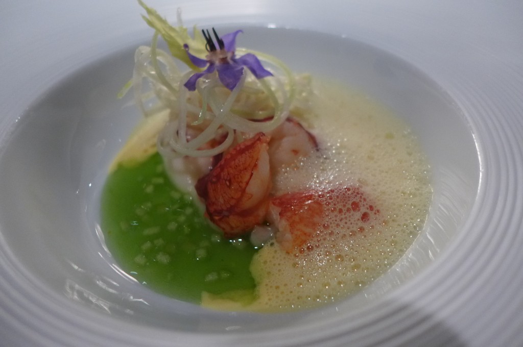 Homard, céleri, pomme © GP