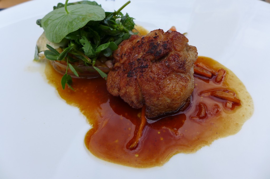 Ris et rognon de veau, fregula sarde © GP
