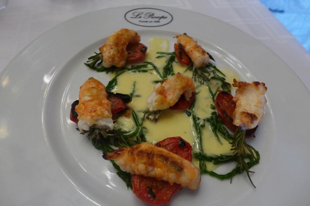 Brochettes de langoustines © GP