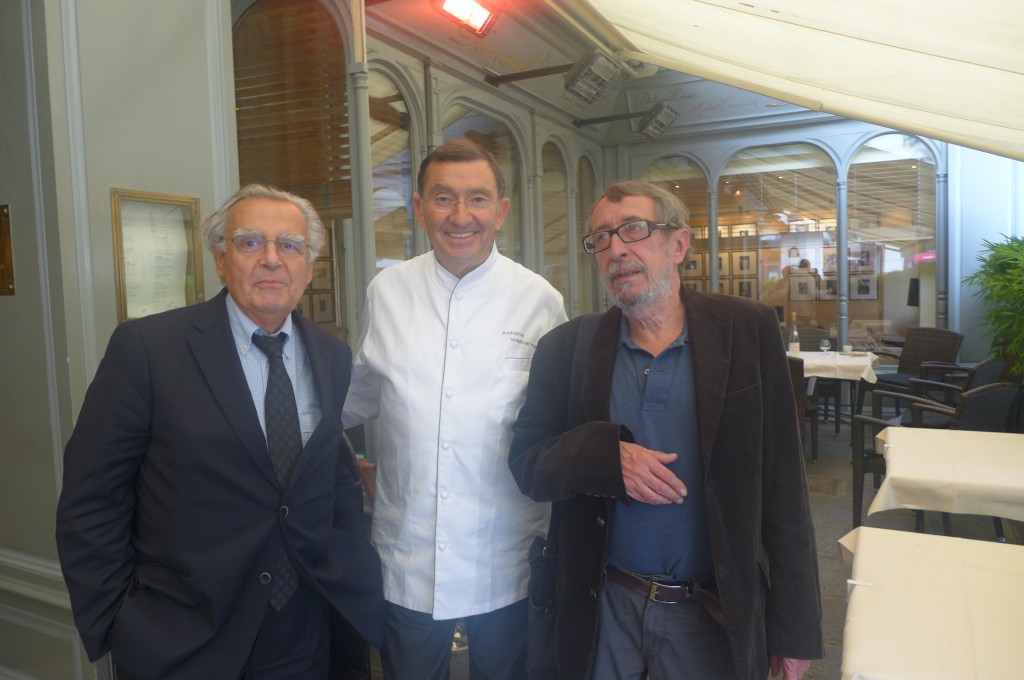 Bernard Pivot, Antoine Westermann et Patrick Rambaud © GP