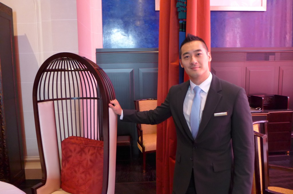 Christophe Wong au service © GP