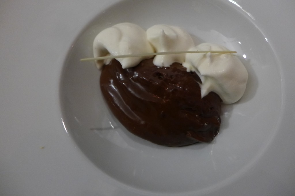 Crème chocolat, caramel au beurre salé © GP