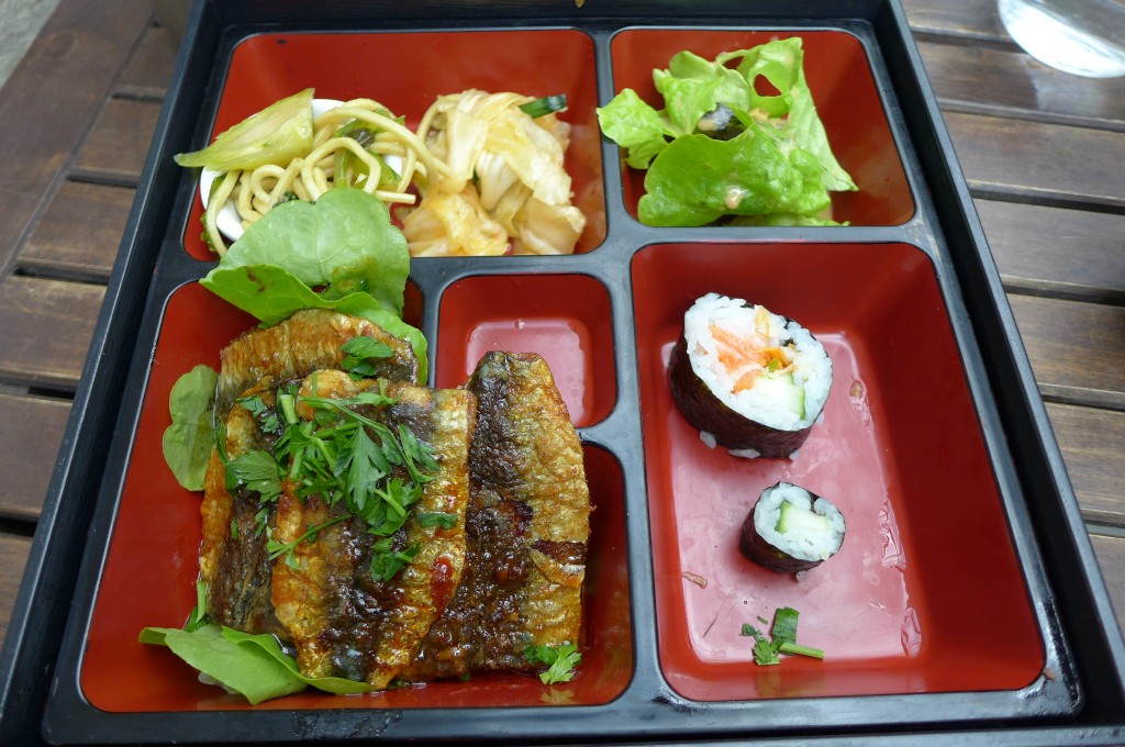 Bento de sardine grillée © GP