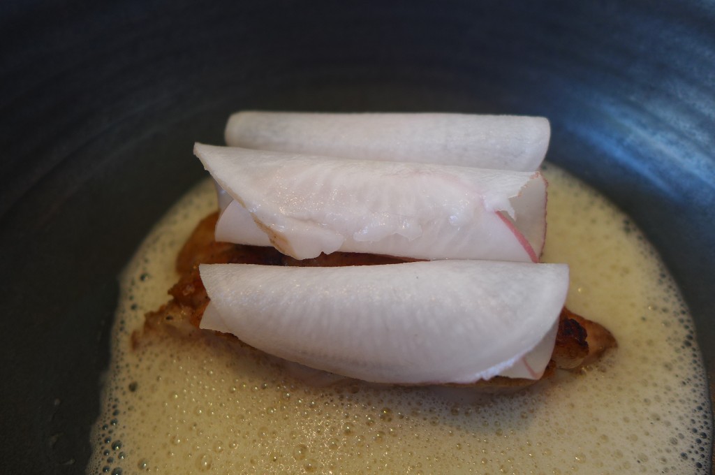 Ris de veau et navets © GP