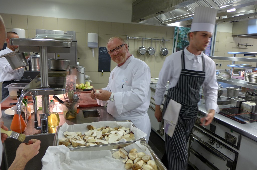 Marc Meurin en cuisine © GP