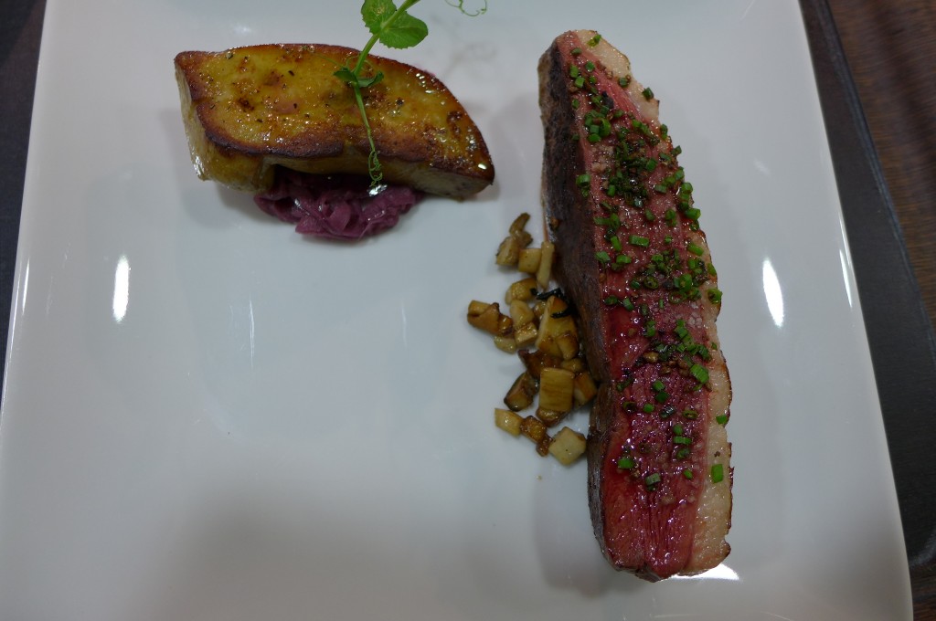 Magret et foie gras © GP