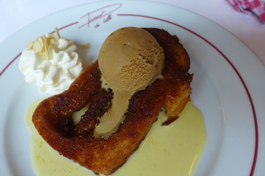 Pain perdu et glace spéculos © GP