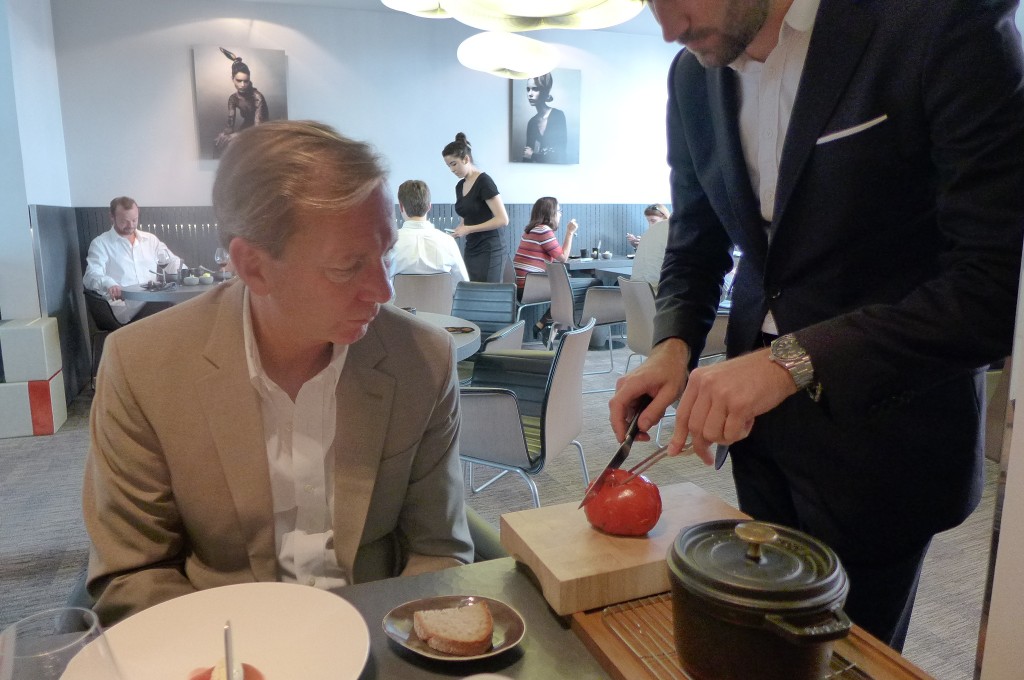 La découpe de la tomate © GP