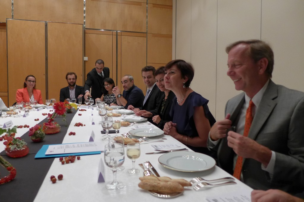 A table avec Carole Delga © GP