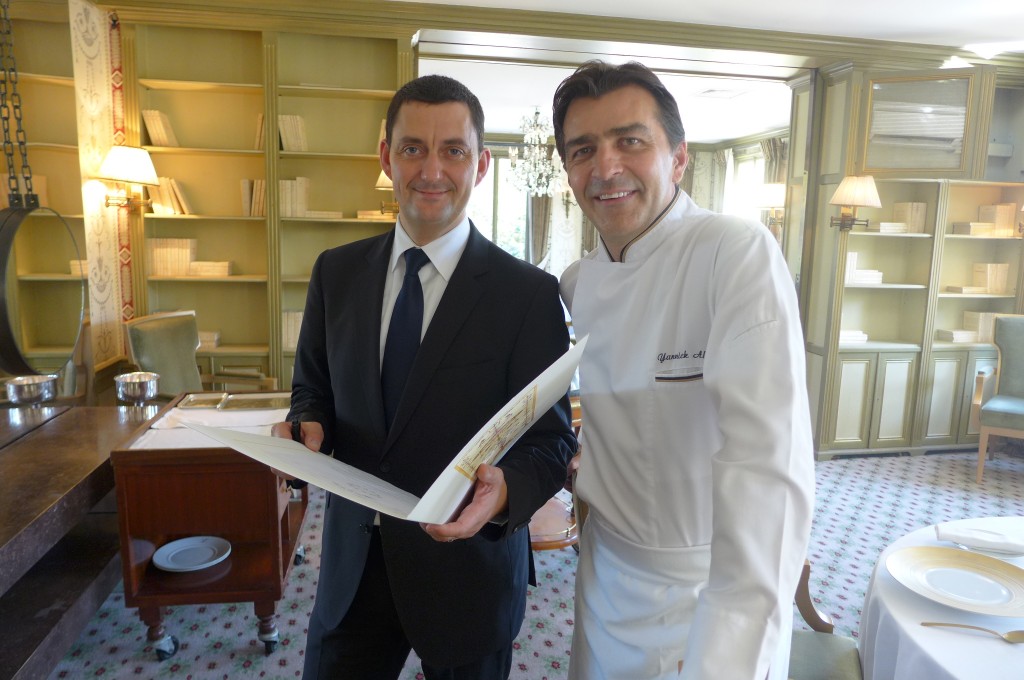 Frédéric Pedrono et Yannick Alléno © GP